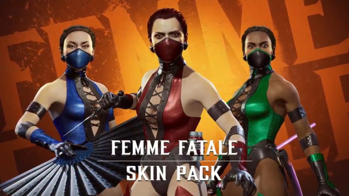 Mortal Kombat Reveals New Klassic Femme Fatale Character Skin Pack