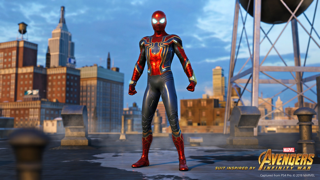 Marvel's Spider-Man Iron Spider costume