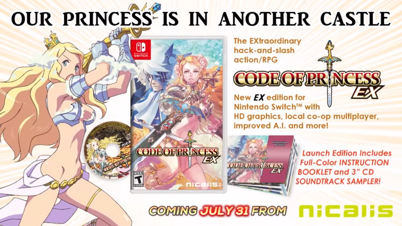 Code of Princess EX promotion