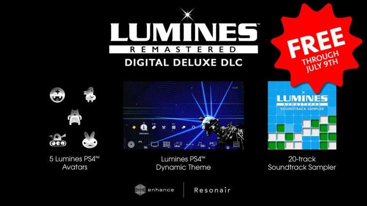Lumines Remastered package