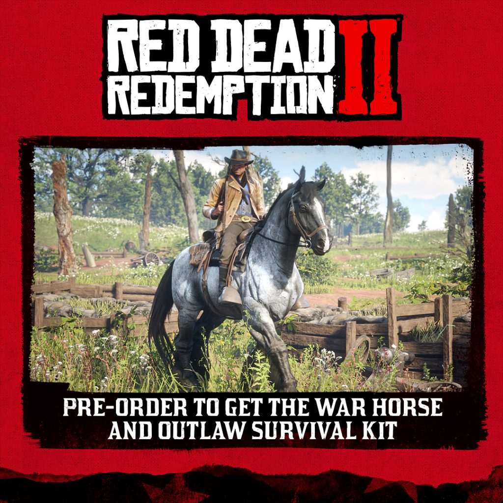 Red Dead Redemption 2 pre order