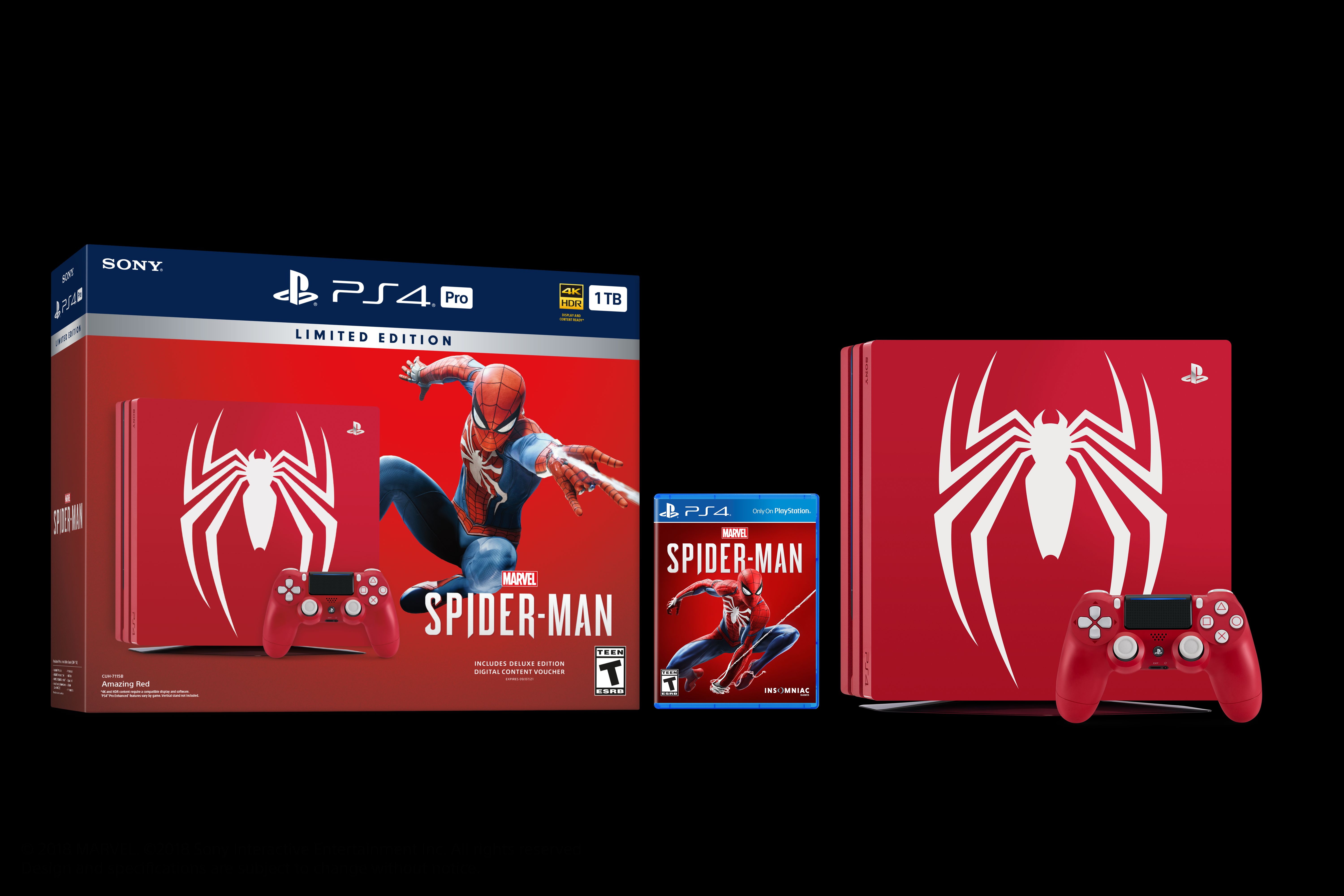 Marvel's Spider-Man PS4 Pro bundle