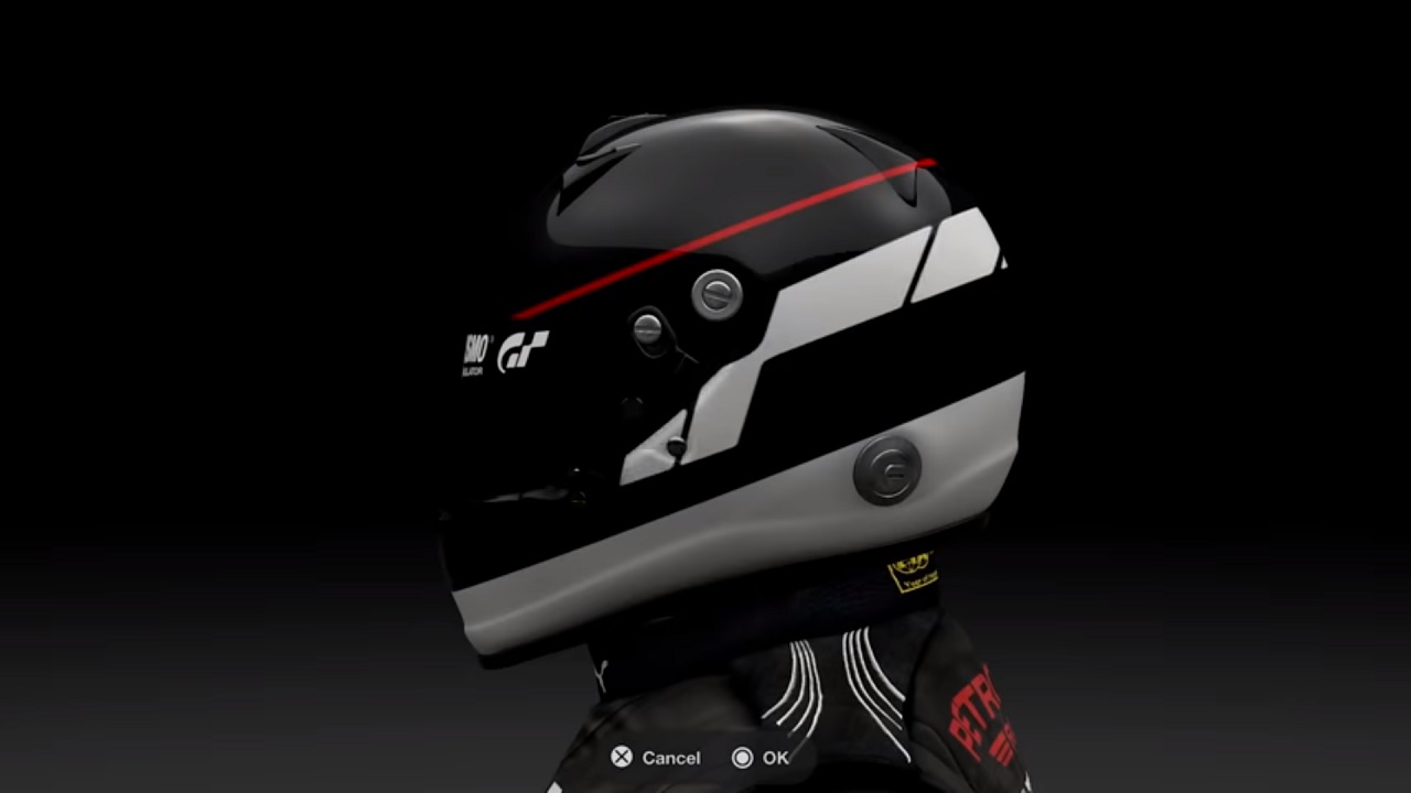 Gran Turismo Sport Helmet decals