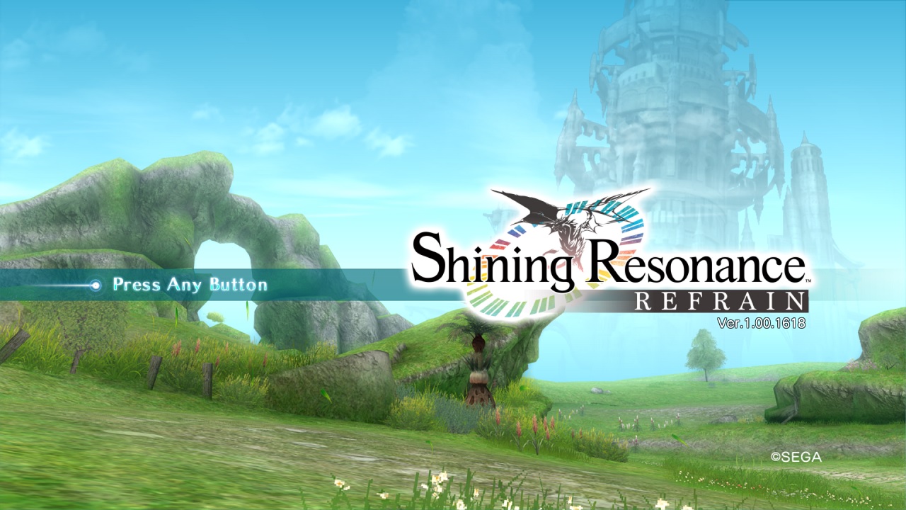 Shining Resonance Refrain title