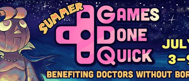 Summer Games Done Quick banner