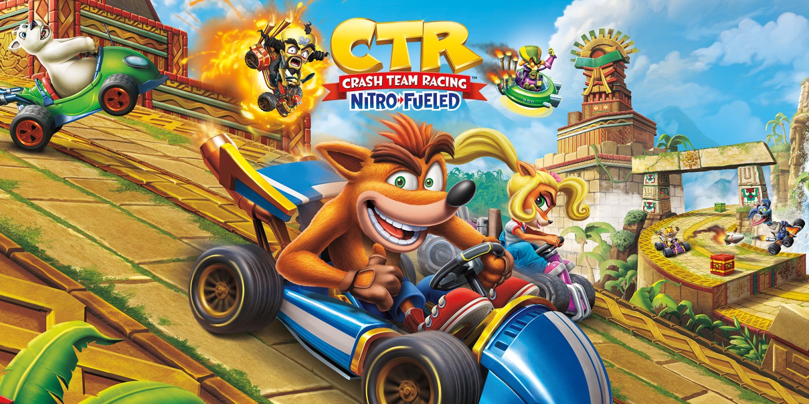 crash team racing character stats