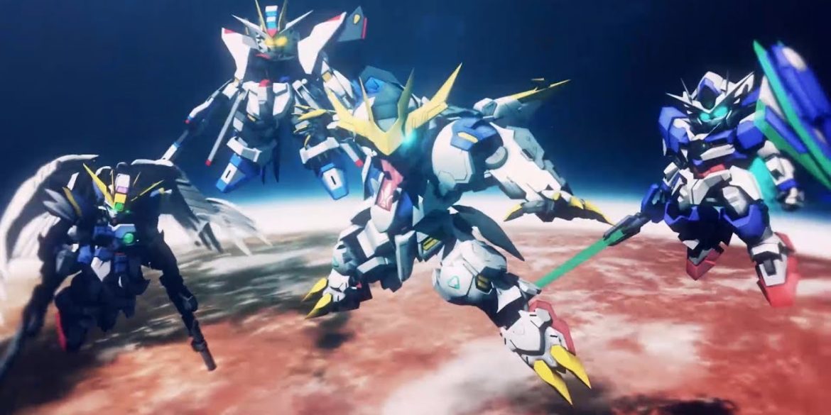SD Gundam G Generation Cross Rays 4 big Gundams