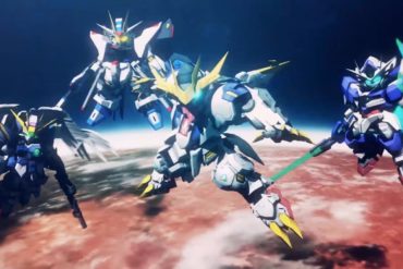 SD Gundam G Generation Cross Rays 4 big Gundams