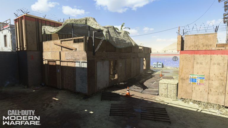 Call of Duty: Modern Warfare Shoot House map