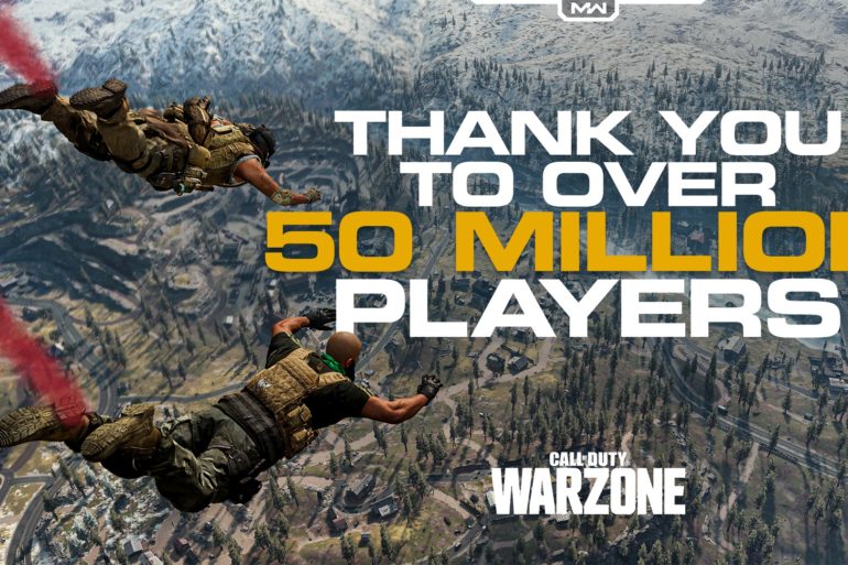 Call of Duty: Warzone 50 million