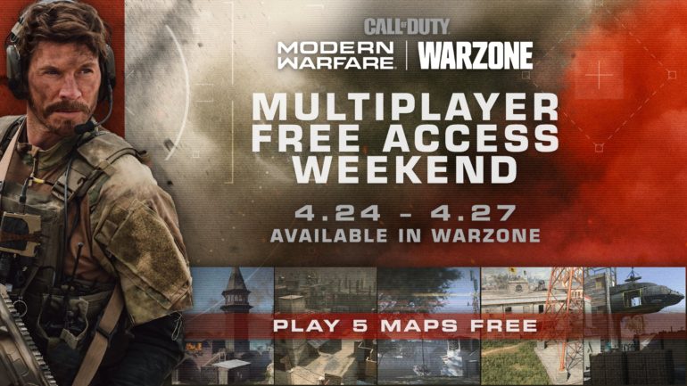 Call of Duty Warzone free access weekend