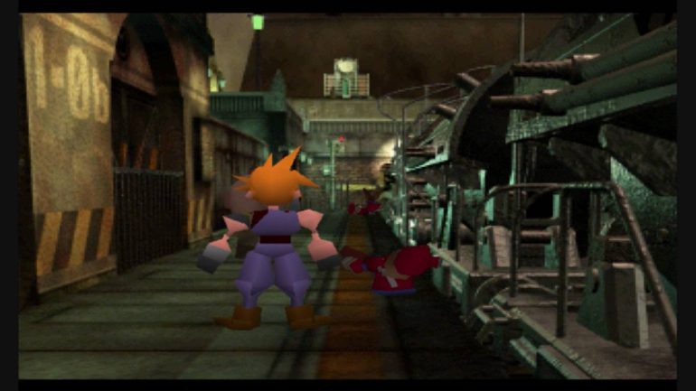 Final Fantasy VII Original Bombing Scene
