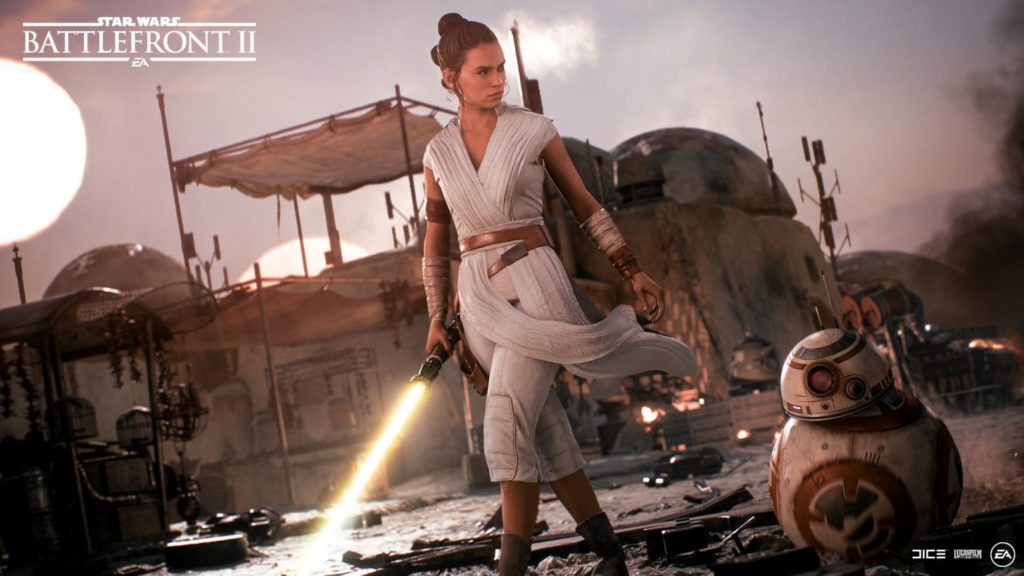 Star Wars Battlefront II Rey Skywalker