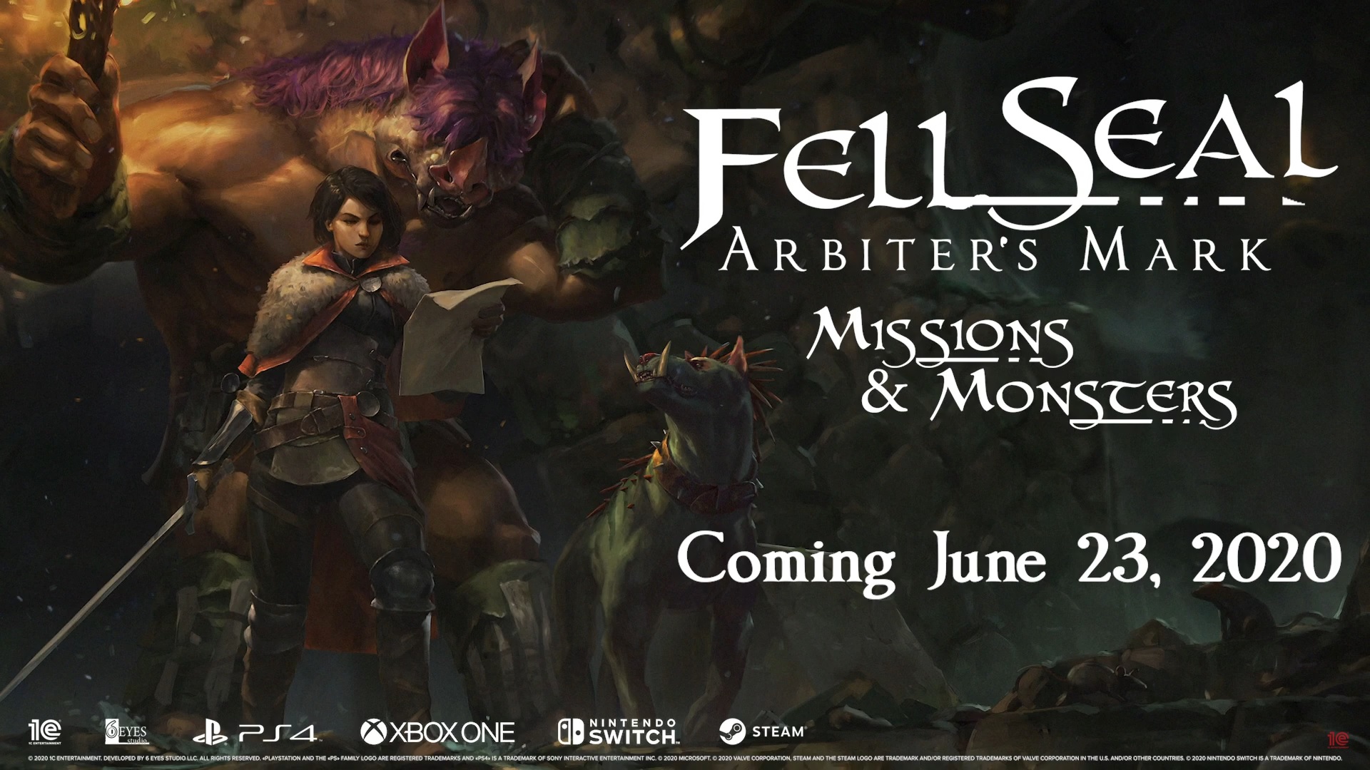 Fell Seal: Arbiter's Mark New Expansion Missions and Monsters Coming Soon