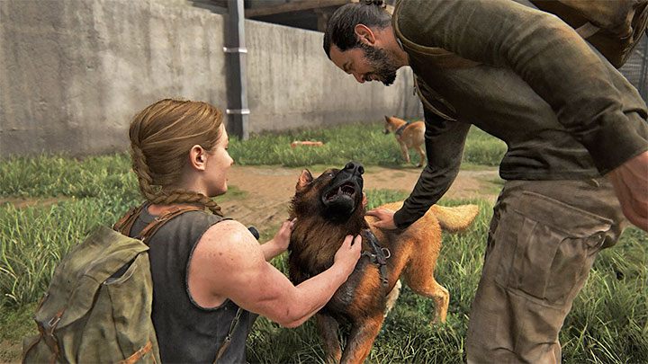 The Last of Us Part II dogs
