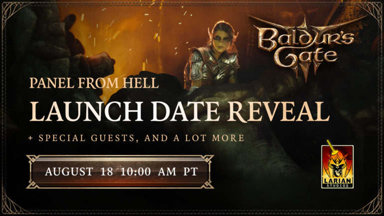 Baldur's Gate III Launch Date Reveal