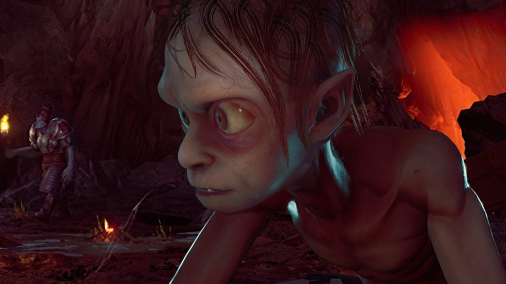the lord of the rings gollum retarded