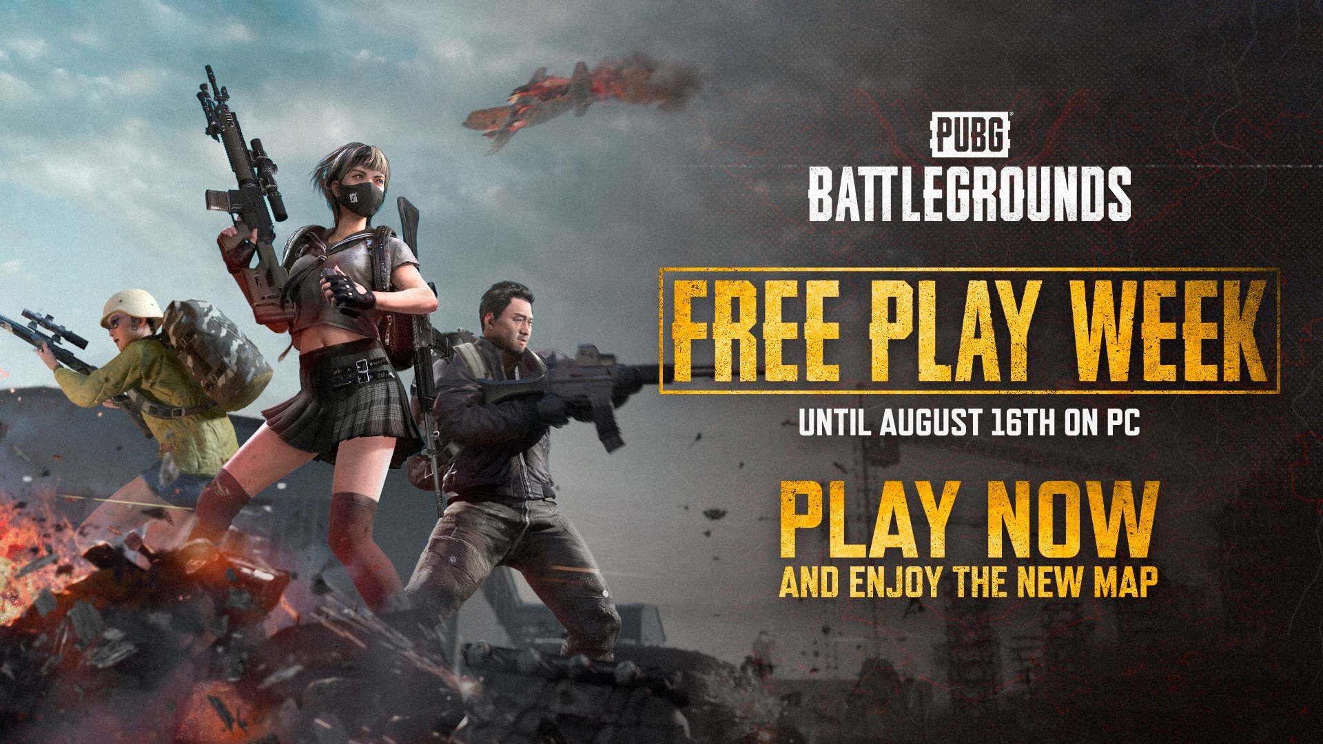 PUBG: Battlegrounds Gets Free Play Week Starting Today