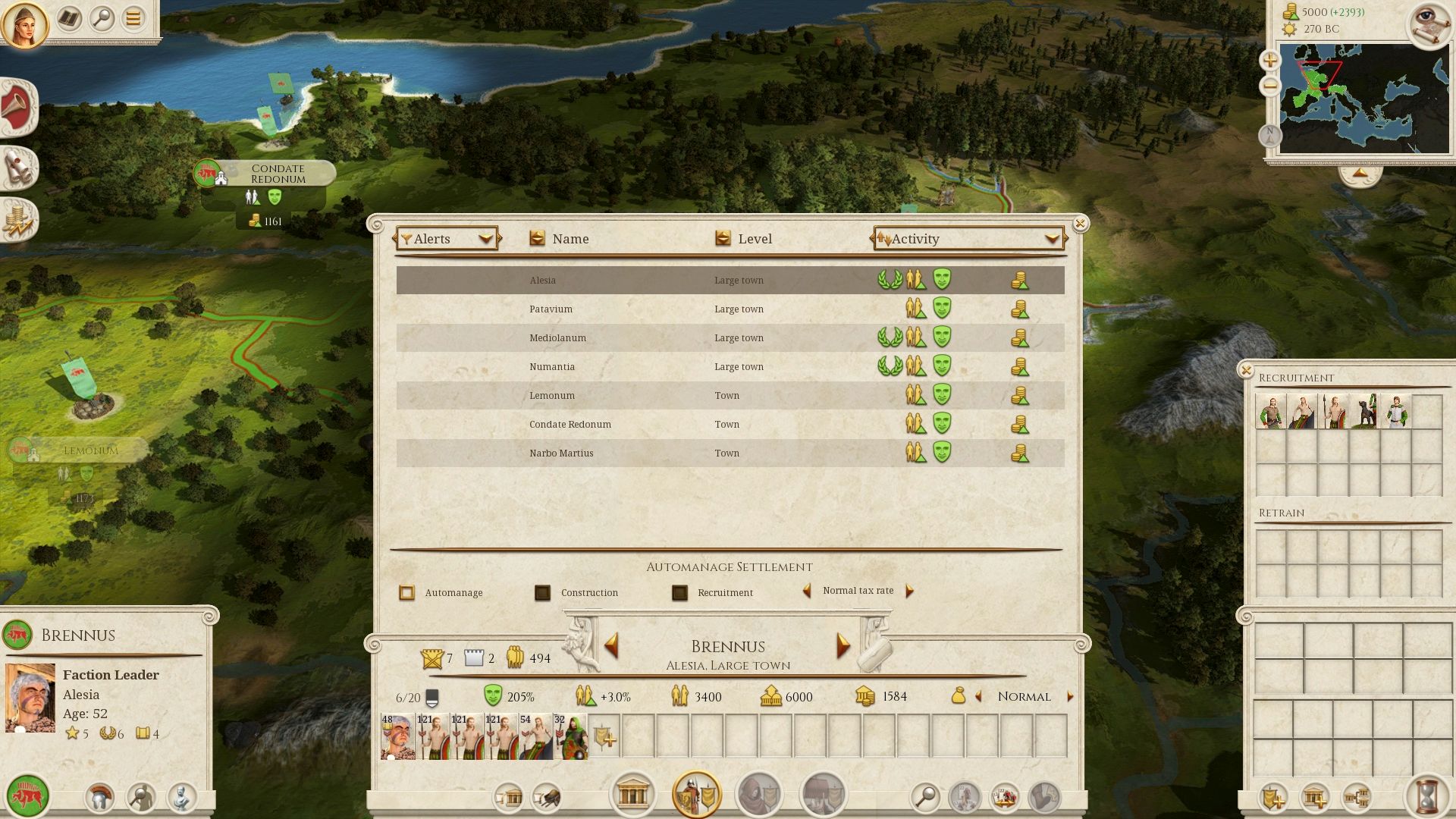 rome total war unit id list