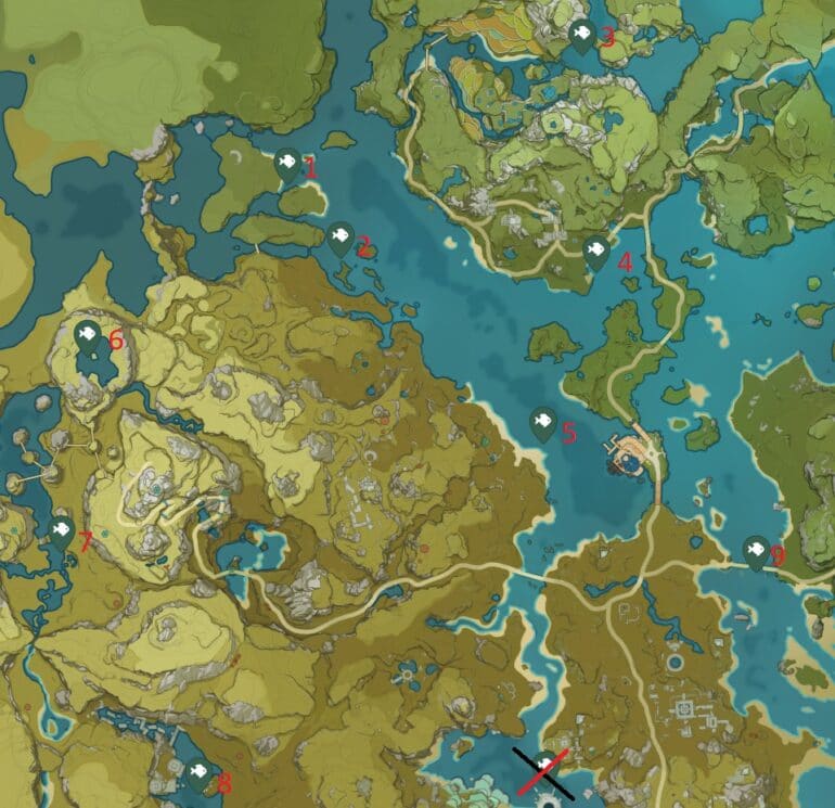 Genshin Impact Guide: List of Fishing Spots and How to Fish