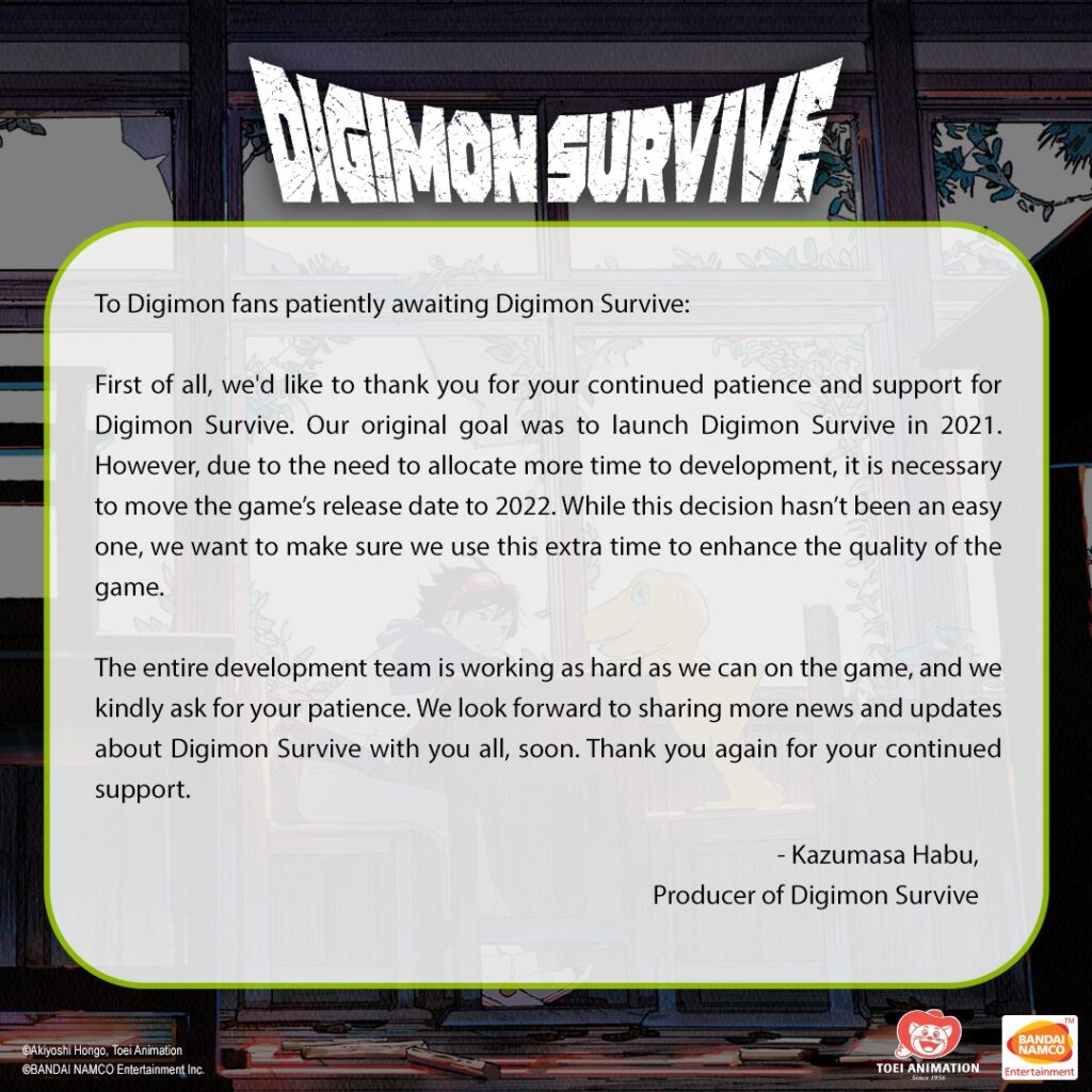 digimon survive delay