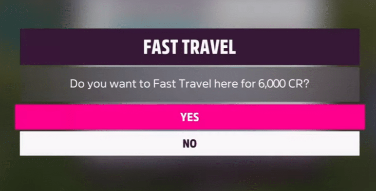 Fast Travel - Forza Horizon 5