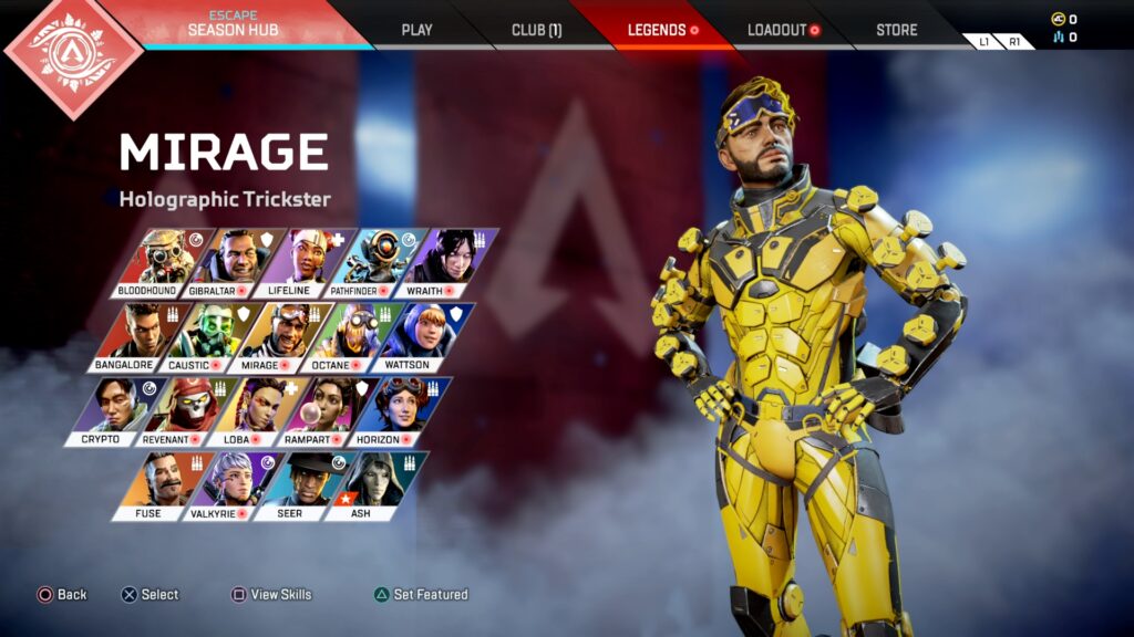 Apex Legends Season 11 Tier List - Mirage