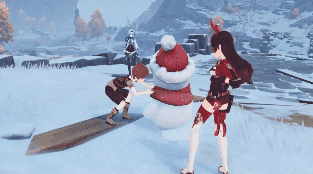 Build Your Own Snowman - Genshin Impact 2.3
