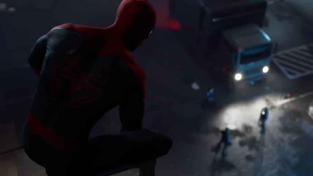 marvel's avengers spider man trailer