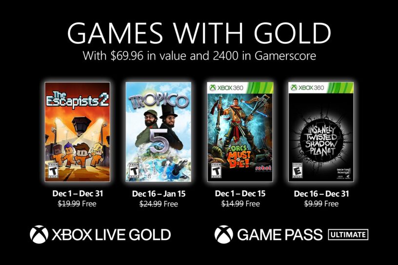 xbox games with gold december 2021